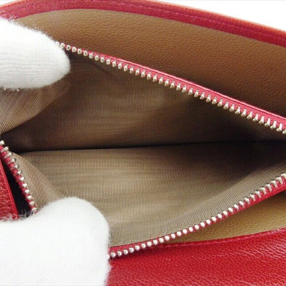 BVLGARI Wallet Doppiotondo Leather Authentic USED - Picture 8 of 11